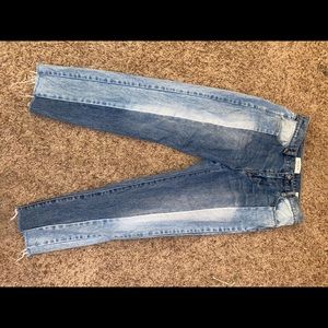 Two toned jeans